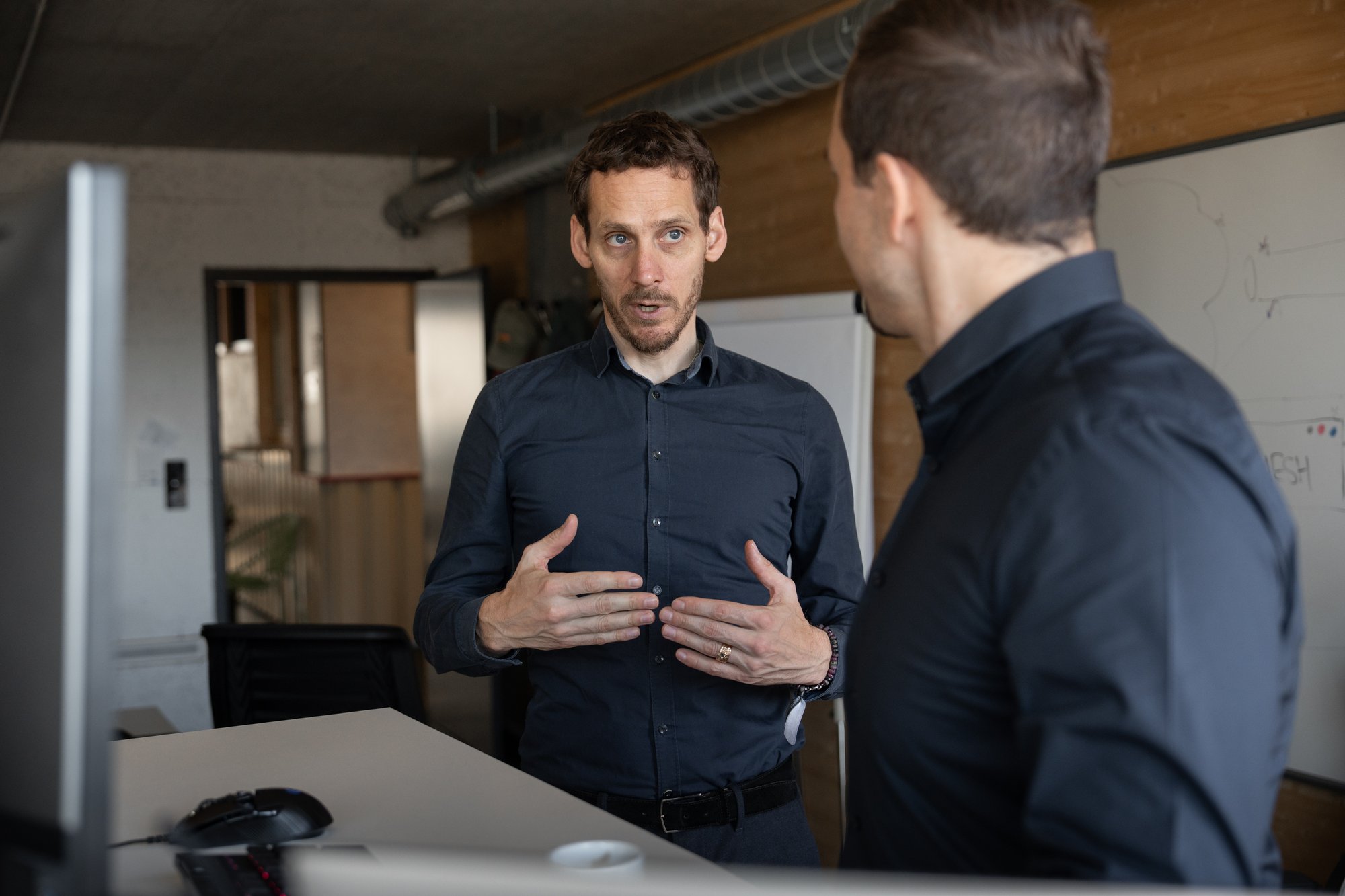 Gespräch zwischen Benjamin Friedrich und Fabien Graf Gespräch zwischen Benjamin Friedrich und Fabien Graf